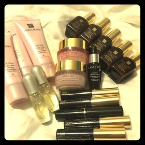 Estée Lauder sample pack with bag, all new!